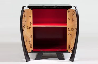 inside of cabinet, intricate detail wood, cabinet making classes