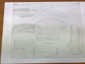 Furniture sketches for furniture design