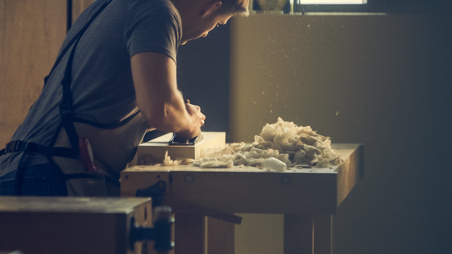 Woodworking classes gift idea, Hand planing