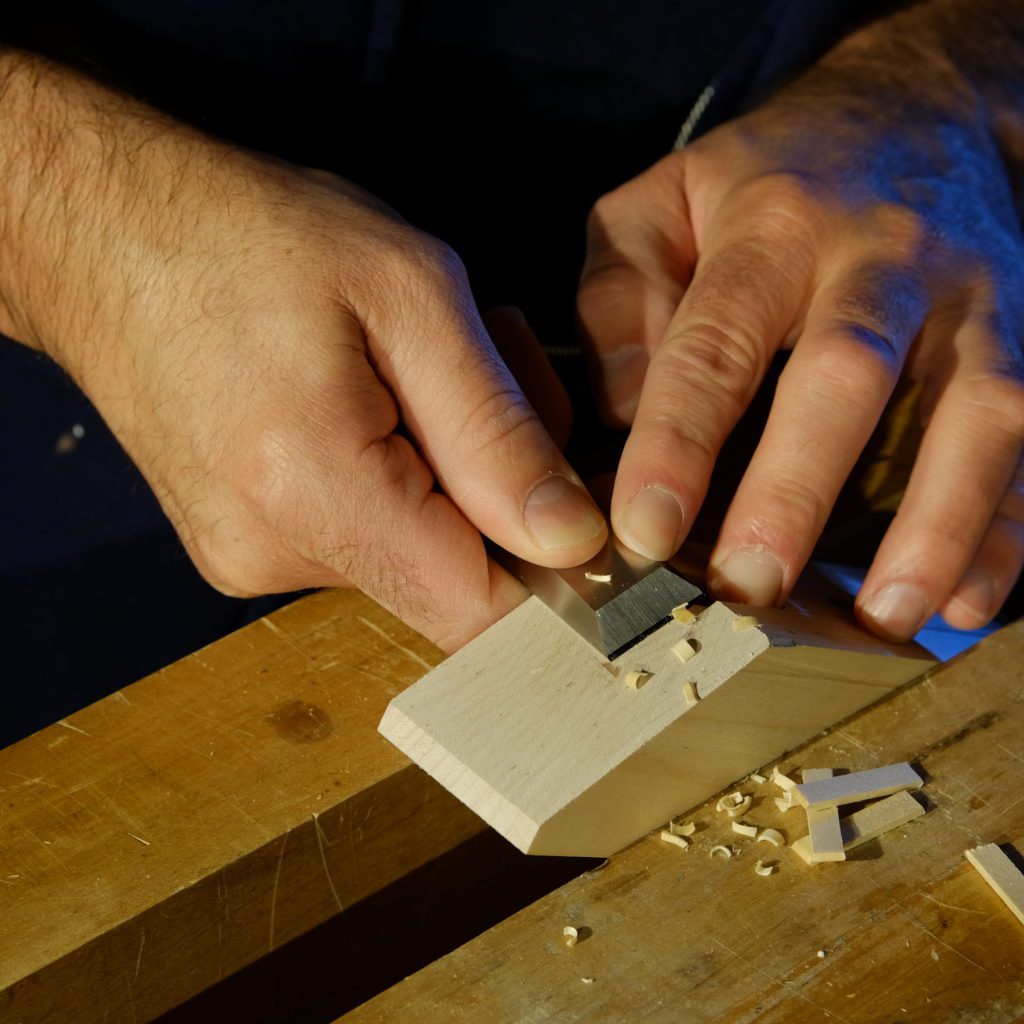 kumiko, chisel, japanese lattice