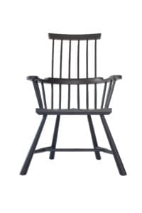 Comb Back Schwarz Comb Back chair