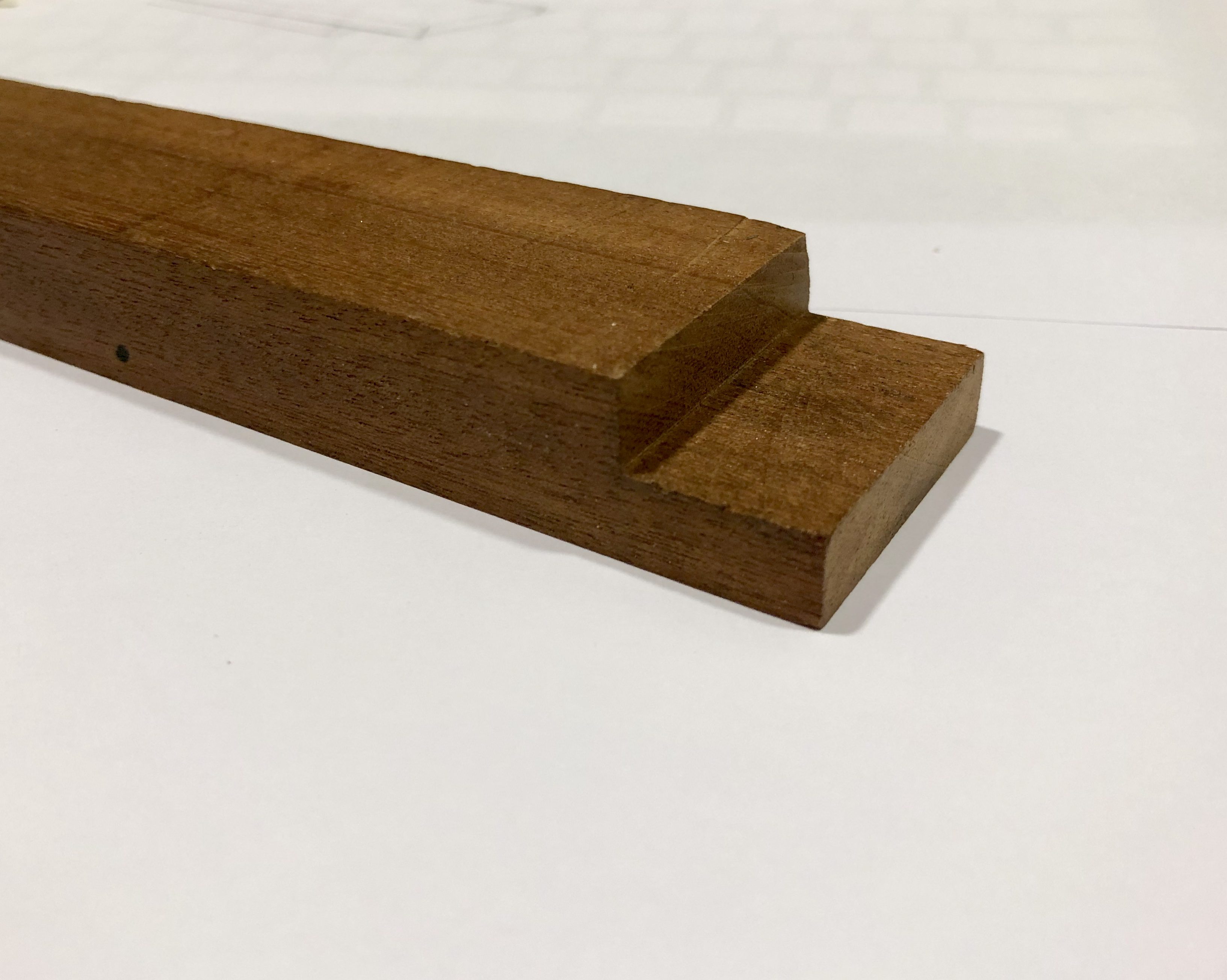 long grain on cheek